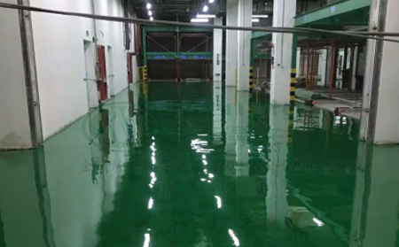 11月同德同德环氧地坪施工高峰来袭，梦得来化工多项目同步推进保交付